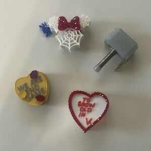 The Fawn Doe Marvel Inspired straw charms